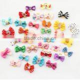 CY197 Handmade Pet Grooming Accessories Products Dog Bow Hair Little Flower Bows For Dogs Charms Gift thumbnail-2