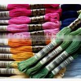 15060807 Hot Sale DIY Colorful Cotton Thread 100% polyester sewing thread