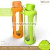 New Design Special Shap Sodas Glass Bottle With Straw thumbnail-3