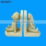 Lovely Teddy Bear Librarary Resin Book End thumbnail-1