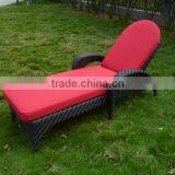 GOOD QUALITY PEOPLE LOUNGER FURNITURE SUNLOUNGES UV Resistant Garden Furniture Rattan Sun Lounger thumbnail-4