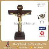 14 Inch Resin Christian Decoration Catholic Cross Religious Crucifix thumbnail-4