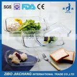 3.5L Large Transparent Heat Resistant Microwave Oven Glass Plate for Baking thumbnail-1