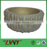 Durable Fashion Cheap Office Decoration Poly Resin Flower Pots