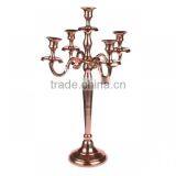 Copper Plated Wedding Candelabra thumbnail-1