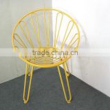 Outdoor metal spring chair furniture