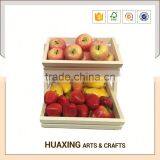 Multi-function 2 Tier Wooden Fruit Basket Display Rack thumbnail-2