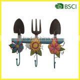 China Factory Best Selling Metal Garden Hook Iron Furniture Metal Wall Art thumbnail-1