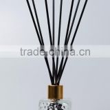 60ml 120ml 180ml 250ml square glass diffuser bottle with reed