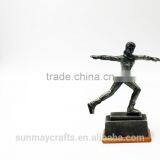 Wholesale Custom High Quality Polyresin Gymnastics Trophy Statue for Sale thumbnail-2