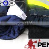 Fire Fight Gloves Elastic Cuff Good Grasping Cowhide Palm Colorful Flame Retardant Hand Fingers Protected Preventing Burnt thumbnail-6