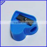 One Hole Plastic Novelty Heart Shaped Pencil Sharpener thumbnail-2