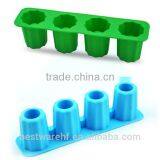 FDA Freeze Forming Tray 4 Cups Maker Mold Party Silicone Fresher Shooter Ice Cube Shot Glass