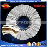 16" Cotton Cloth Buffing Wheel Airway Grinding Polishing Abrasive Fabric Disc Sisal Pad Stitched Biased Felt thumbnail-6