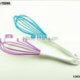 13038 Silicone Kitchenware Egg Whisk With Abs Handle thumbnail-3