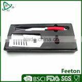 2pcs High Quality Stainless Steel Portable High Quality With Silicone Handle thumbnail-1