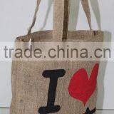Grocery Shopping Tote Jute Bag thumbnail-6