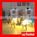UCHOME Creative Fancy Night Light Mini Glass Deer Night Light Glass Animal Shaped Night Lights thumbnail-5