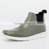 New Fashion Comfortable Waterproof Durable Lady Men Unisex PVC Plastic Rubber Ankle Rain Boot Wellington Boots thumbnail-6