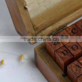 Factory Eco Friendly Personalized Kid Toy Wooden Stamp thumbnail-3