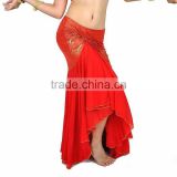 Attractive ladies Indian dance costumes,sexy mermaid belly dancing skirt for sale