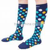 Compression Socks With Polka Dots Made of Nylon and Spandex thumbnail-5