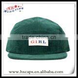 Girl Classic Green Cord 5 Panel Cap thumbnail-1
