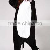 Flannel Fleece Cat Funny Carnival Costume Adult Couple Animal Onesie Wholesale thumbnail-3