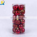 Household Party Decoration White Plastic Christmas Ornaments Balls thumbnail-6