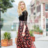 2017 Lace Best Selling Dress Women Sleeve Casual Office Lady Working Outdoor Fashion Autumn Dress thumbnail-2