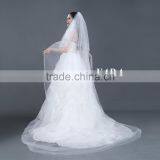 Off Shoulder Organza Fabric Bust Ball Gown Skirt Wedding Dress thumbnail-3