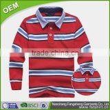 2016 Color Combination Striped Men Stock Polo Shirt thumbnail-1