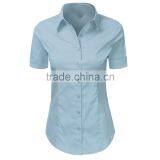 2016 Fashion Business Shirts for Ladies Office Women Working Shirts thumbnail-2