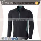 Waterproof Breathable Long Sleeve Man T-shirt With Zip Collar thumbnail-2
