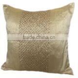 Ivory Gold Throw Pillows Ivory Gold Decorative Pillows Ivory Gold Pillow Case Ivory Gold Cushion Cover thumbnail-3