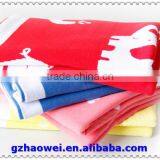 Heart Printed Knit Thin Baby Wool Blanket thumbnail-3