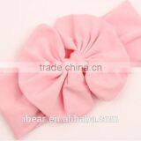 Dupioni Silk Baby Headband Kids Hair Accessories With Lace Rhinestone thumbnail-3