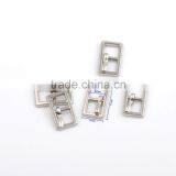 Metal Small 6mm Shoe Buckle With Pin Alloy Sandal Buckle Silver Nickle for Doll, Wallet BK-054 thumbnail-1
