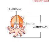 Wood Sewing Buttons Scrapbooking 2 Holes Octopus At Random thumbnail-2