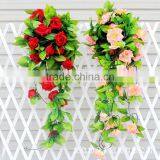 7.54ft String Fake Artificial Rose Flowers Vine Ivy Leaf Garland Floral Home Decor thumbnail-1