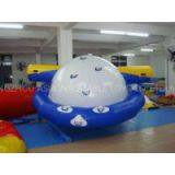 Hot Air Welded Workmanship 0.9mm Thickness PVC Tarpaulin Inflatable Water Saturn thumbnail-1