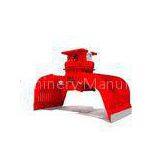 Excavator Rotating Grapple / Digger Grab For Scrap And Waste Handling