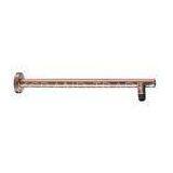 Antique Copper Overhead Rain Shower Arm , Long Shower Head Arm For Concealed Shower Set thumbnail-1