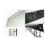 Eyelets Foldable Projection Screens With HD Flexible Matte White , 3D Silver thumbnail-1