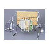 X-type Extending Folding Clothes Rack / Steel Hanging Clothing Racks and Stands thumbnail-1
