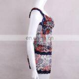 2015 Flower Printed Sleeveless Ladies Bra and Panty Sets Camisole thumbnail-3