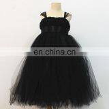 Black Baby Girl Tulle Dress Slip Puffy Maxi Dress Party Invitations thumbnail-1