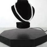 Acrylic material magnetic levitation jewerly display rack