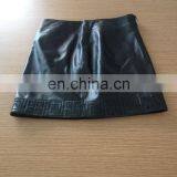 2015 Ladies Genuine Black Leather Skirt thumbnail-1
