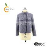 Two Chest Pockets With Flaps Womens Jackets and Coats thumbnail-1